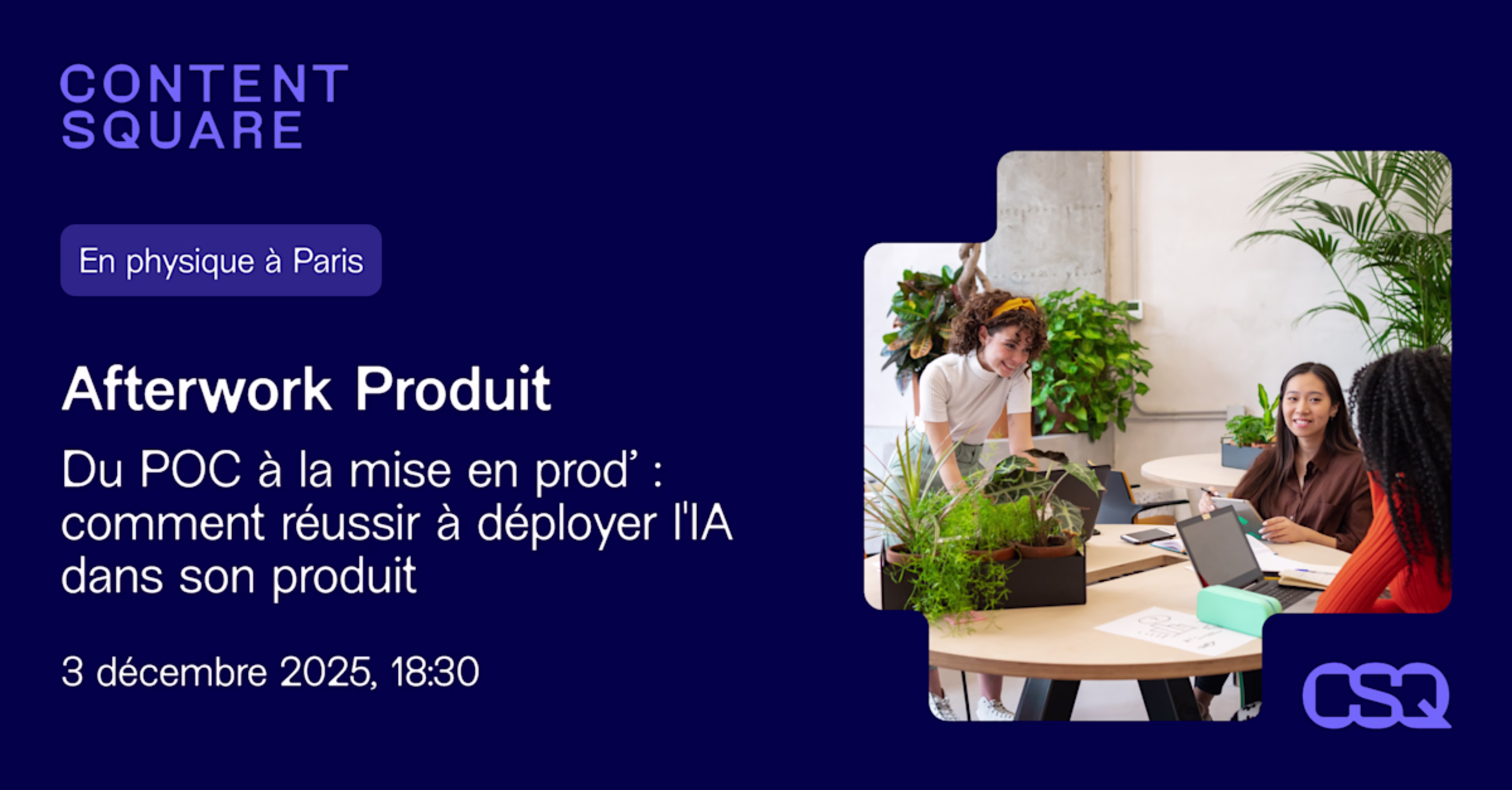 Social Card Product afterwork France