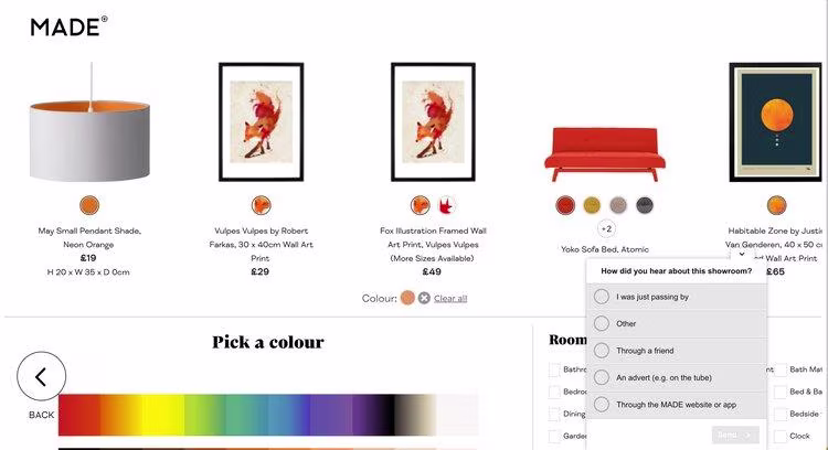 Visual - Survey - made.com