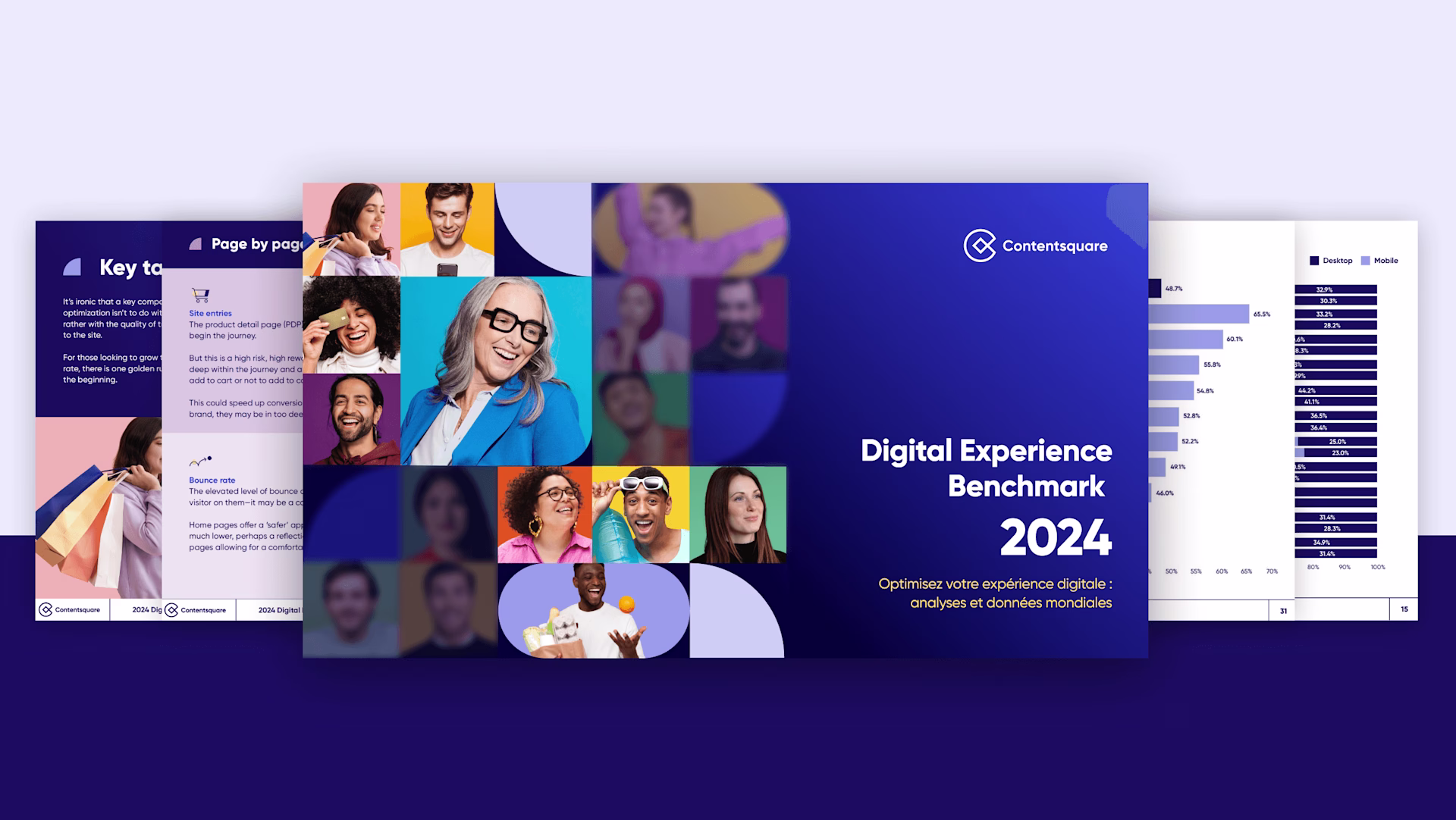 Près de 60% des marques constatent une baisse du trafic en ligne en 2023, selon un rapport de Contentsquare — Cover Image