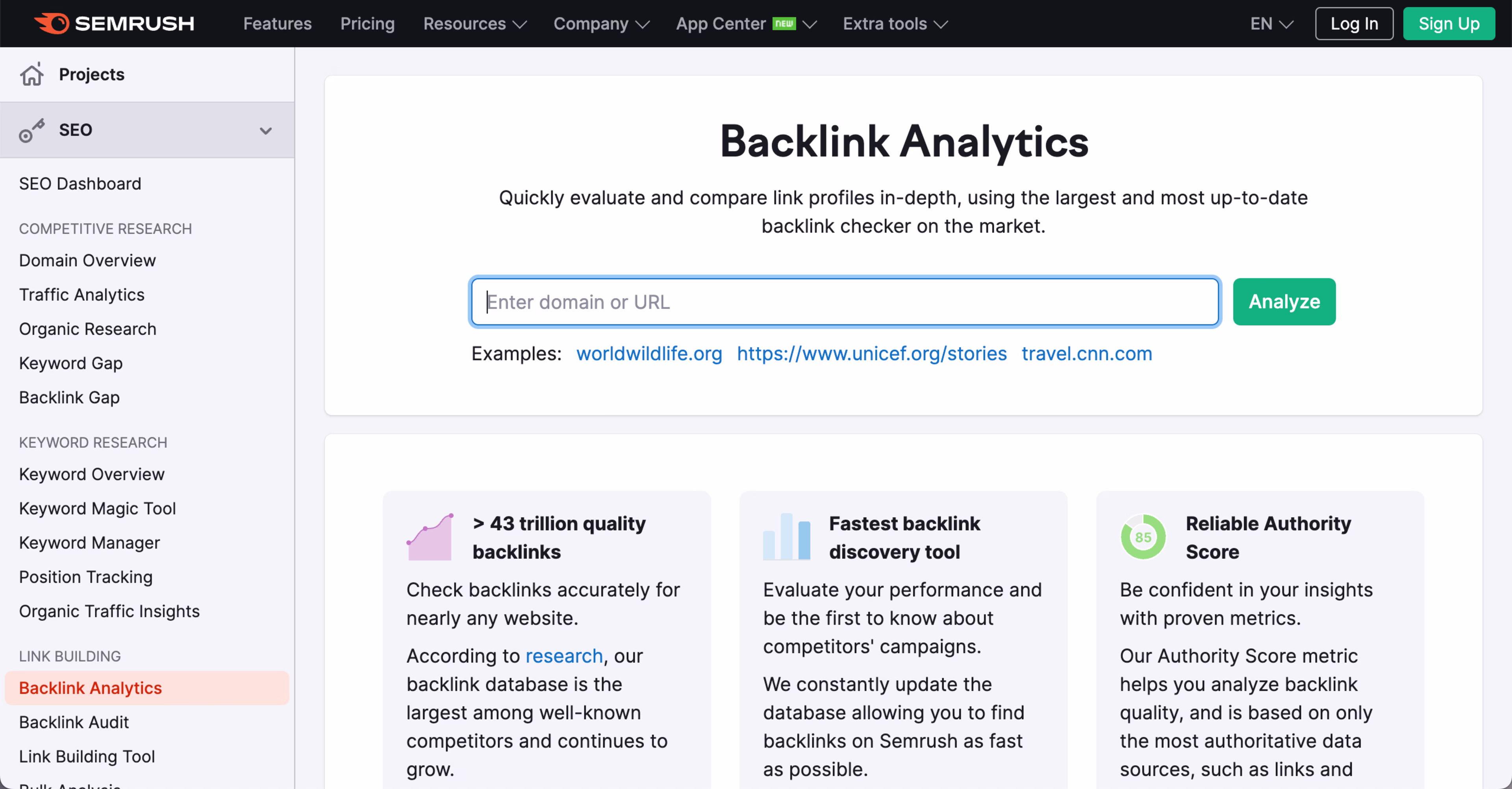 semrush-backlink-analysis