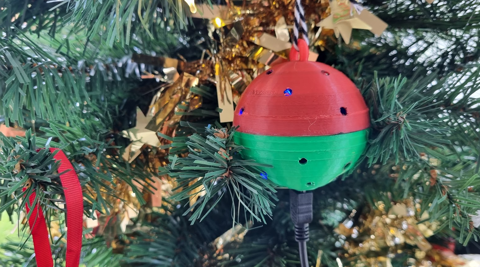 bauble in a tree