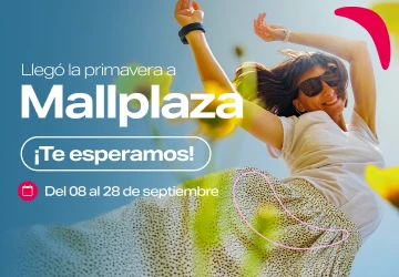 banner landing primavera llegó a Mallplaza