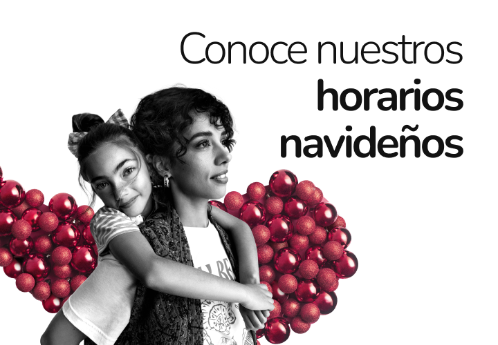 Conoce nuestros horarios navideños en Mallplaza