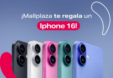 Gana un iPhone 16 en Mallplaza