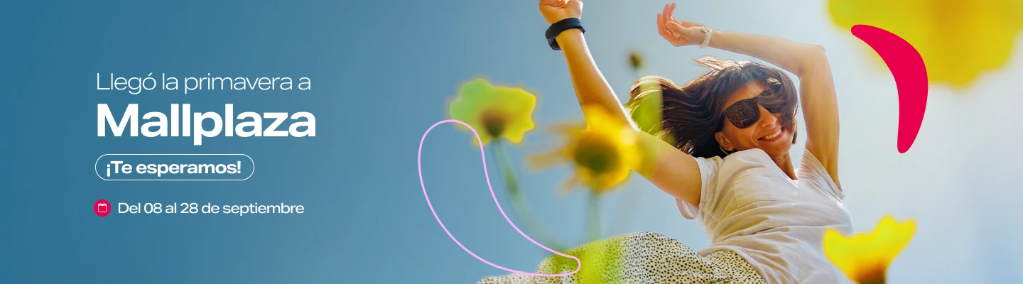 banner landing primavera llegó a Mallplaza