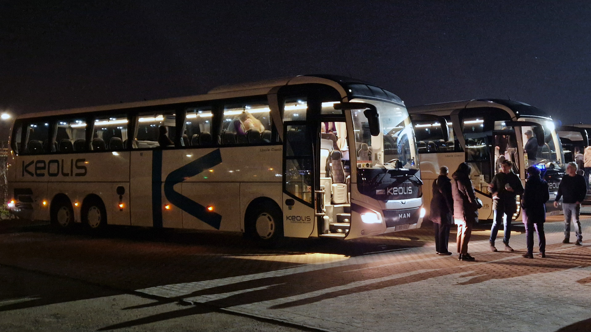 Keolis Event-Shuttle voor vervoer naar concerten in Vorst Nationaal