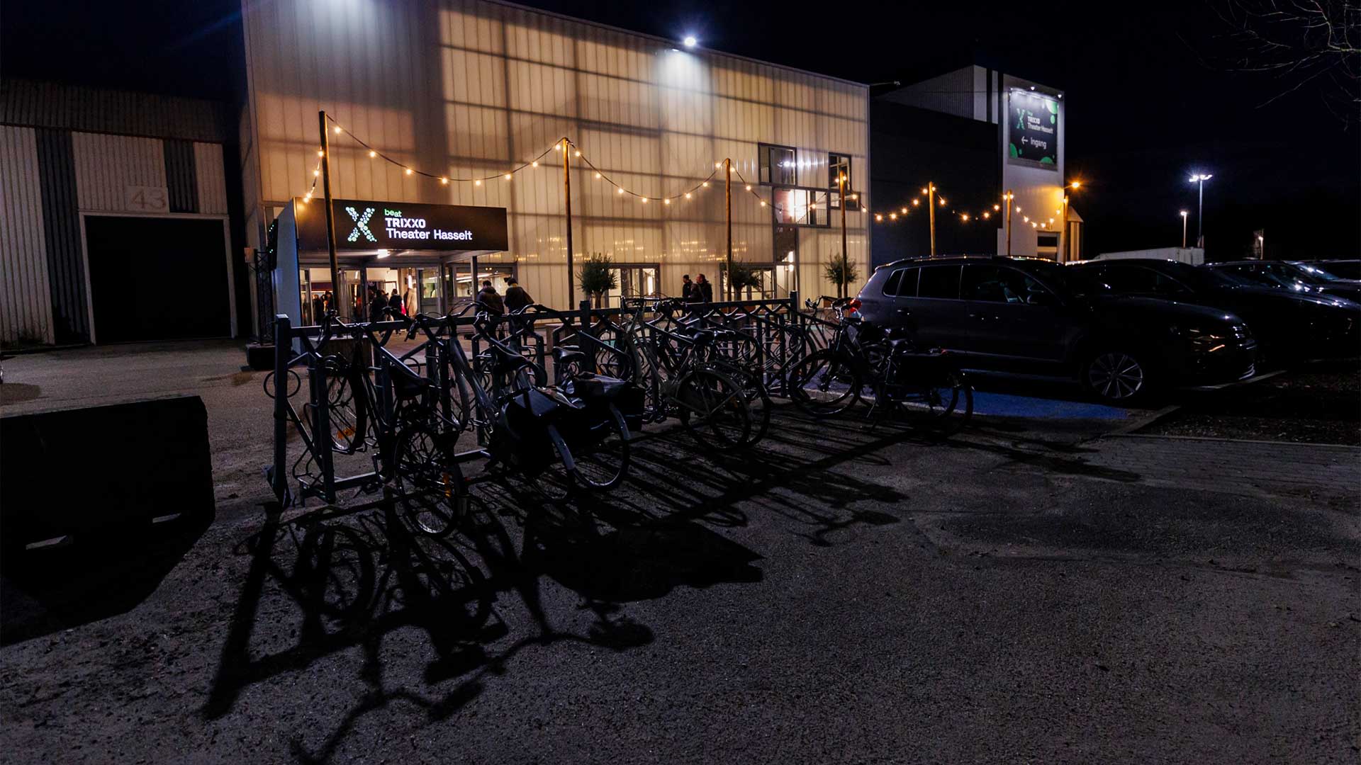 Trixxo Theater Hasselt fietsenstalling