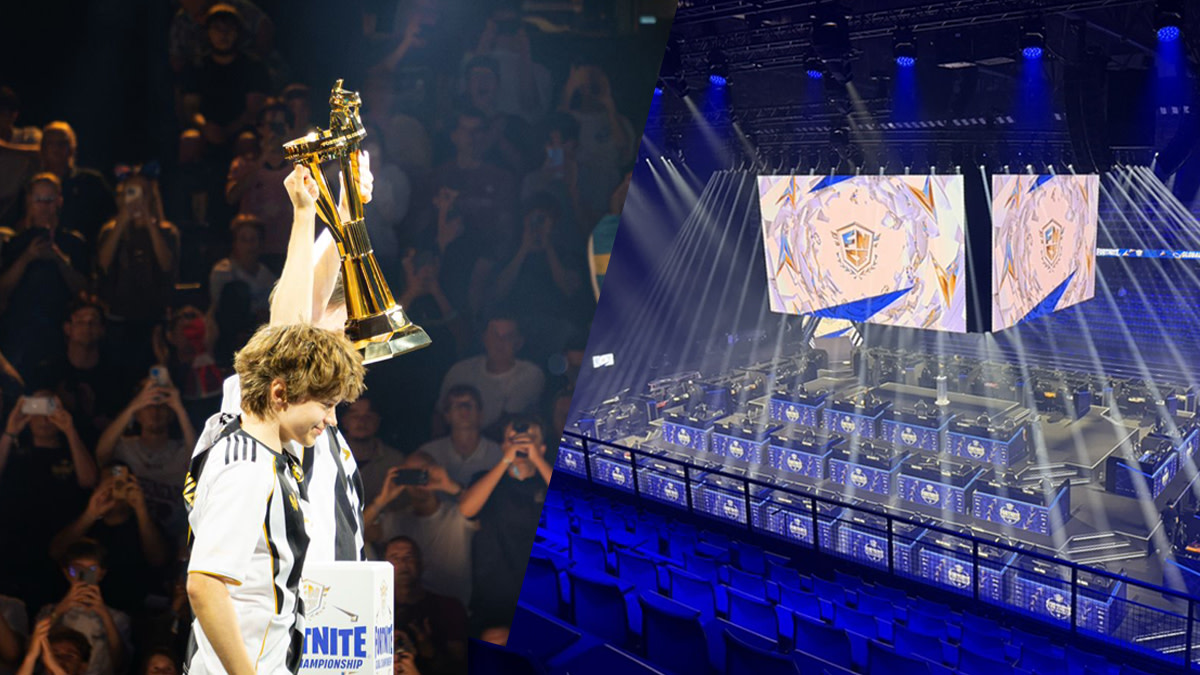 SwizzY en Pixie tonen trots hun trofee in een overvolle Lotto Arena.