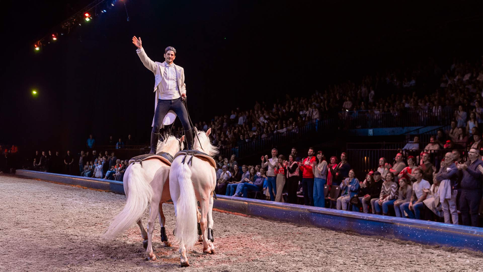 L'AFAS Dome se transforme en manège le temps d'un week-end.