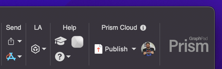 Prism Cloud Toolbar Update