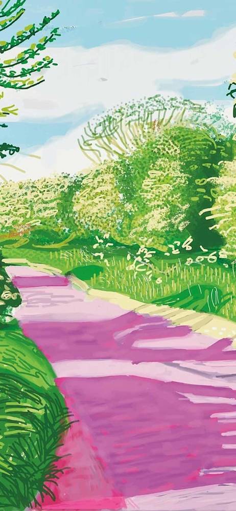 hockney-holding-spring-david-hockney