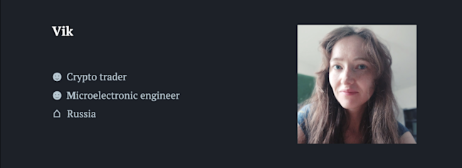 User profile
