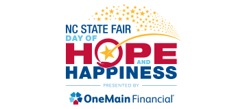 October 16: Day of Hope and Happiness at the North Carolina State Fair in Raleigh, NC
