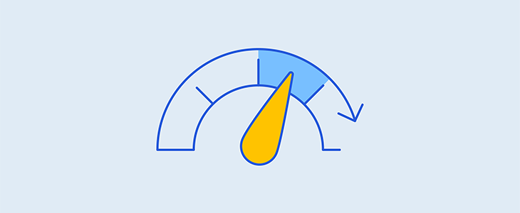 Track your progress with our easy-to-read performance meter.
