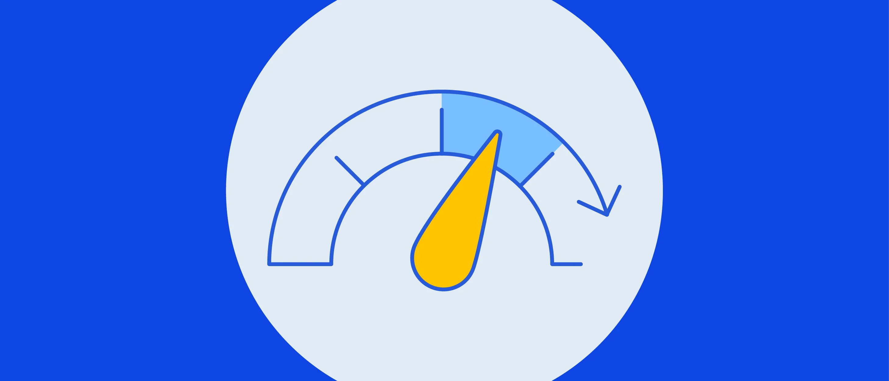 Credit score gauge illustrating the impact of paying off collection debt.