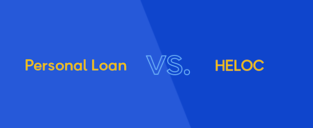 Compare personal loans and HELOCs.