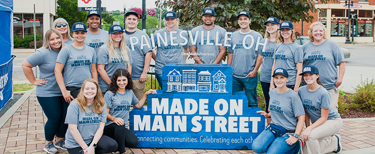 OneMain Celebrates Downtown Painesville