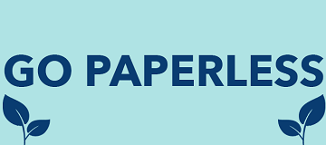 Help Save a Tree on Earth Day – Go Paperless