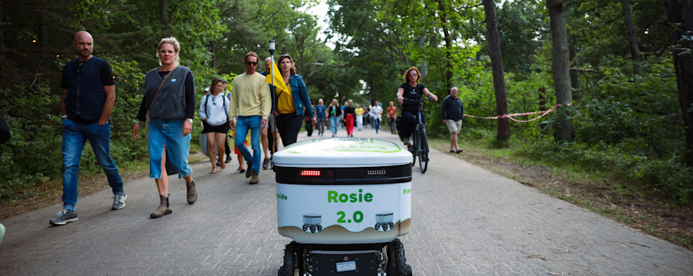 Bezorg robot Innofest