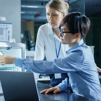iStock onderzoek ontwerp research design samenwerken 3d printer