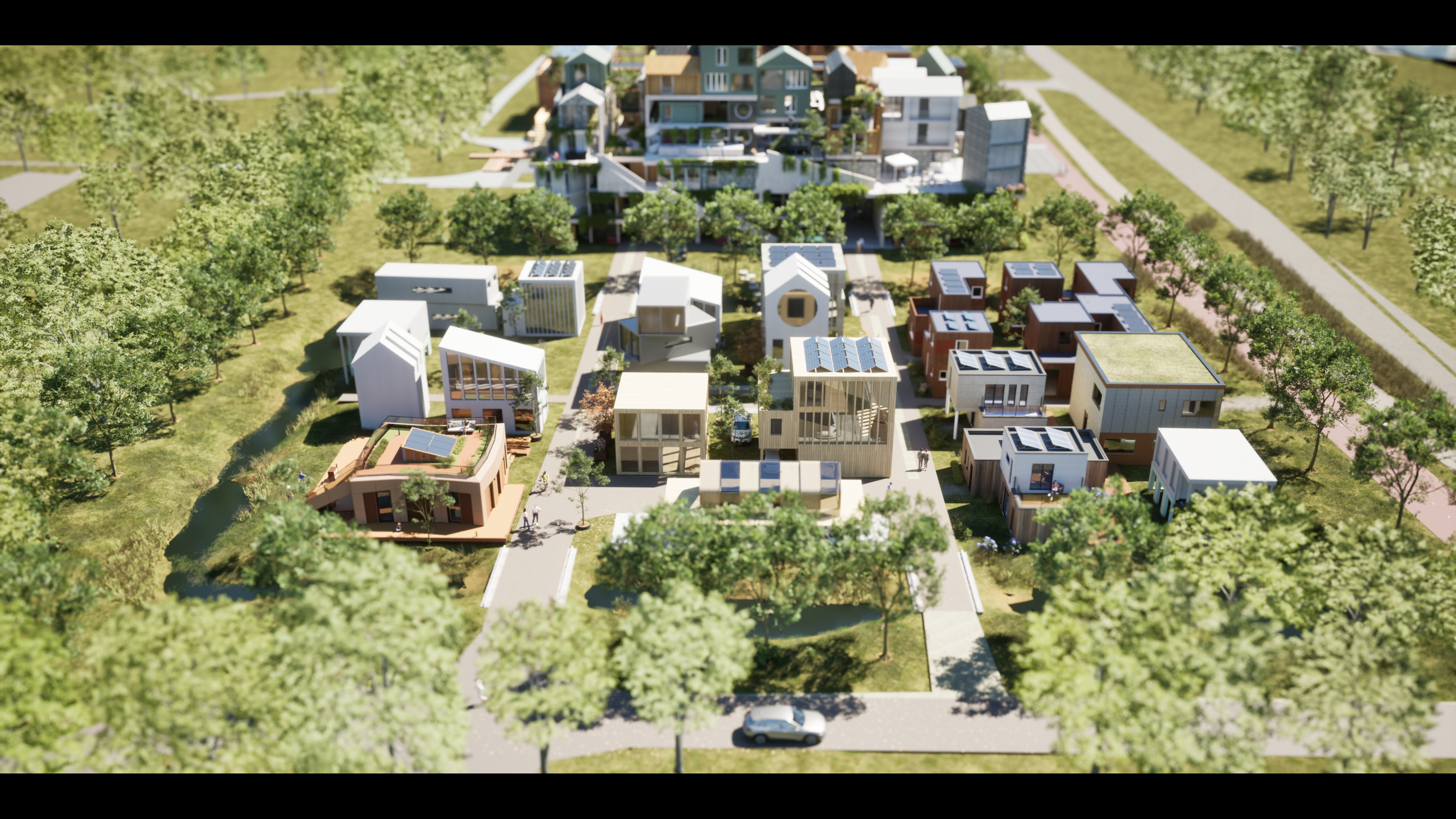 Vogelperspectief Living LAB 040 (Leefomgeving van Morgen)