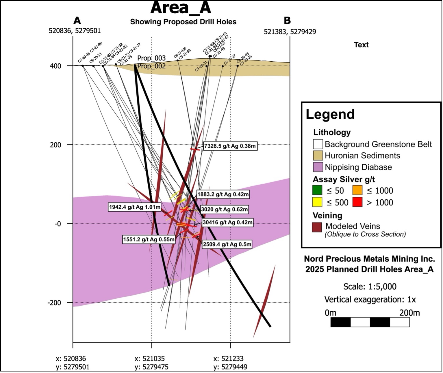 Plans for Phase-1 Drill Program at Castle East High-grade Silver Property