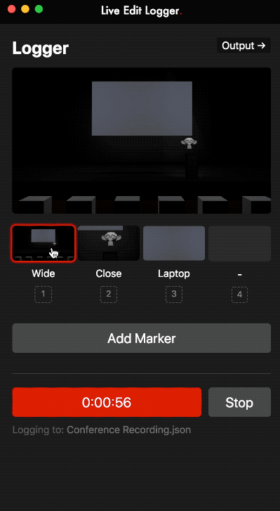 Logging in action