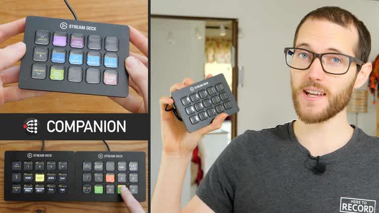 ATEM Control with Elgato Stream Deck and Companion