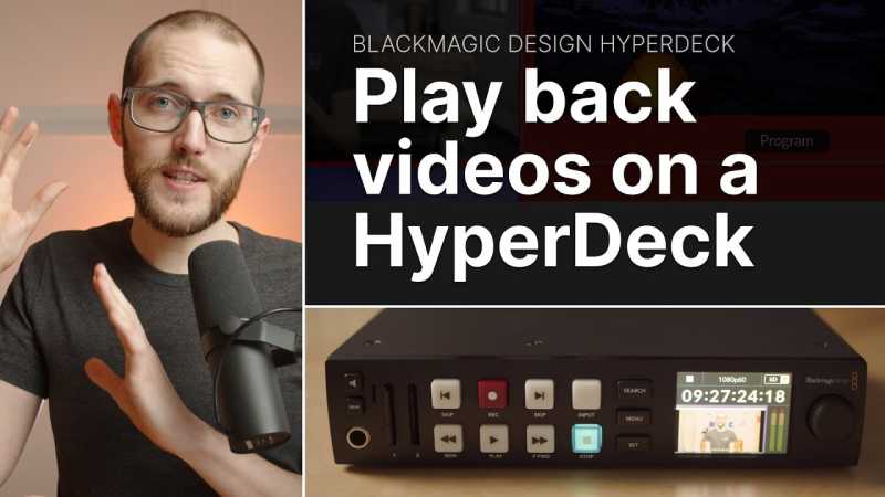HyperDeck video playback troubleshooting steps
