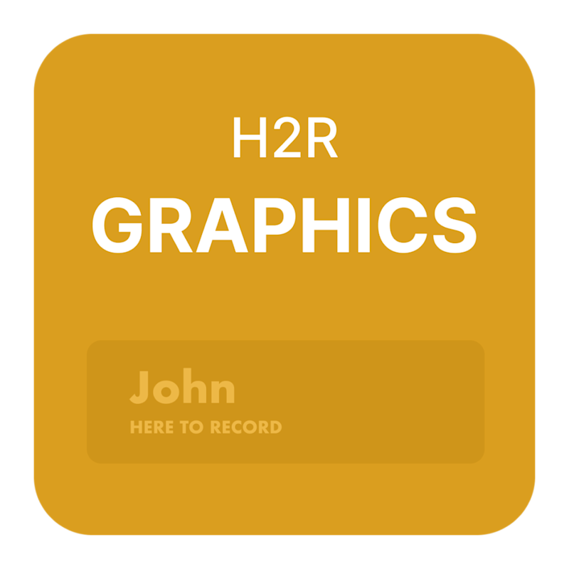 H2R Graphics logo