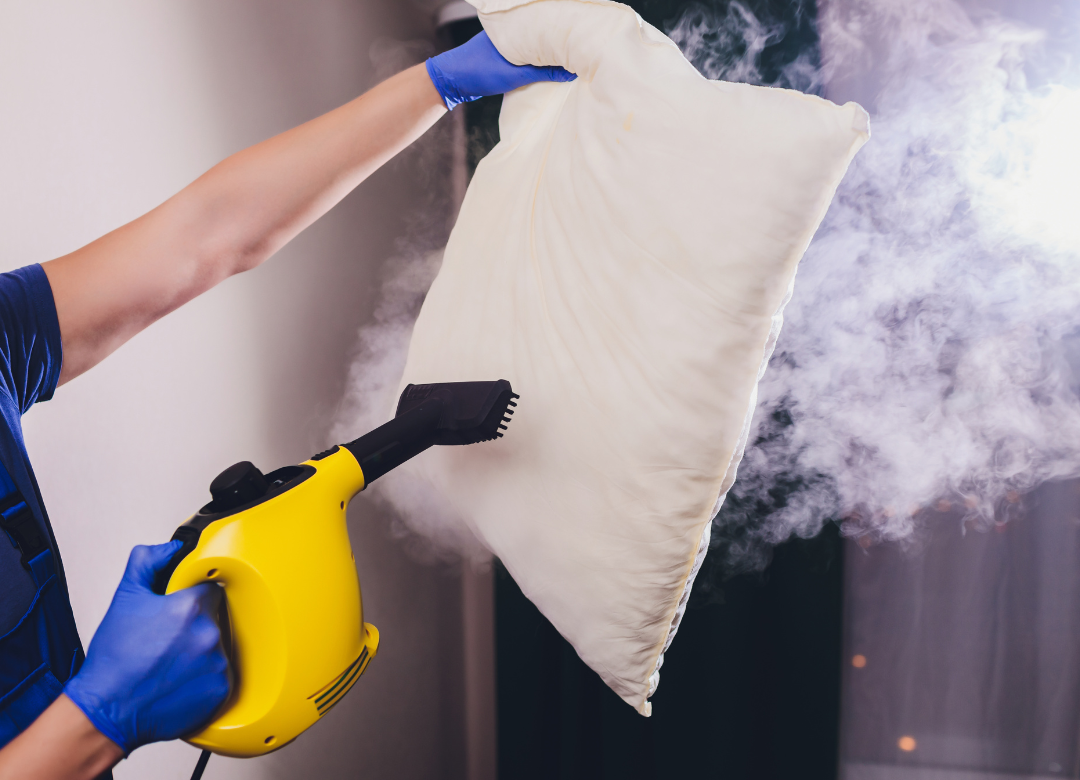 lavage à la vapeur avantage pour les textiles