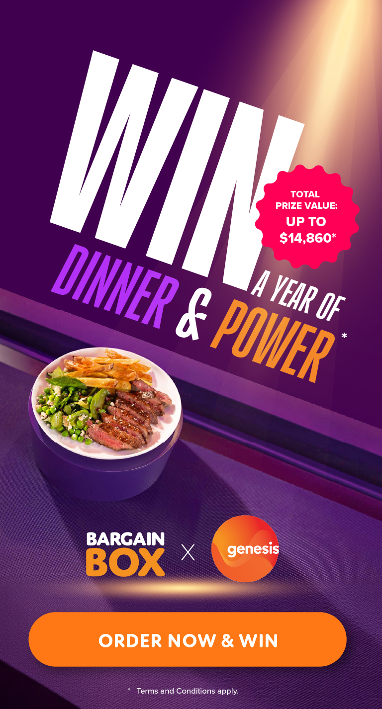 Bargain Box x Genesis: Win a Year of Dinner & Power
