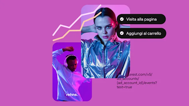 Pin che raffigura un uomo nero che balla con un paio di cuffie e una felpa grigia e Pin che raffigura una donna bianca con una giacca metallizzata.