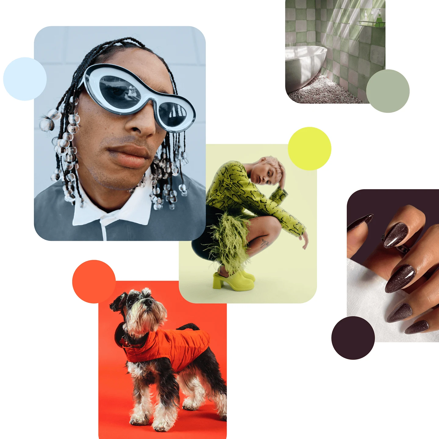 The Pinterest Palette™ 2026 colors are shown: Cool Blue, Jade, Plum Noir, Wasabi, and Persimmon