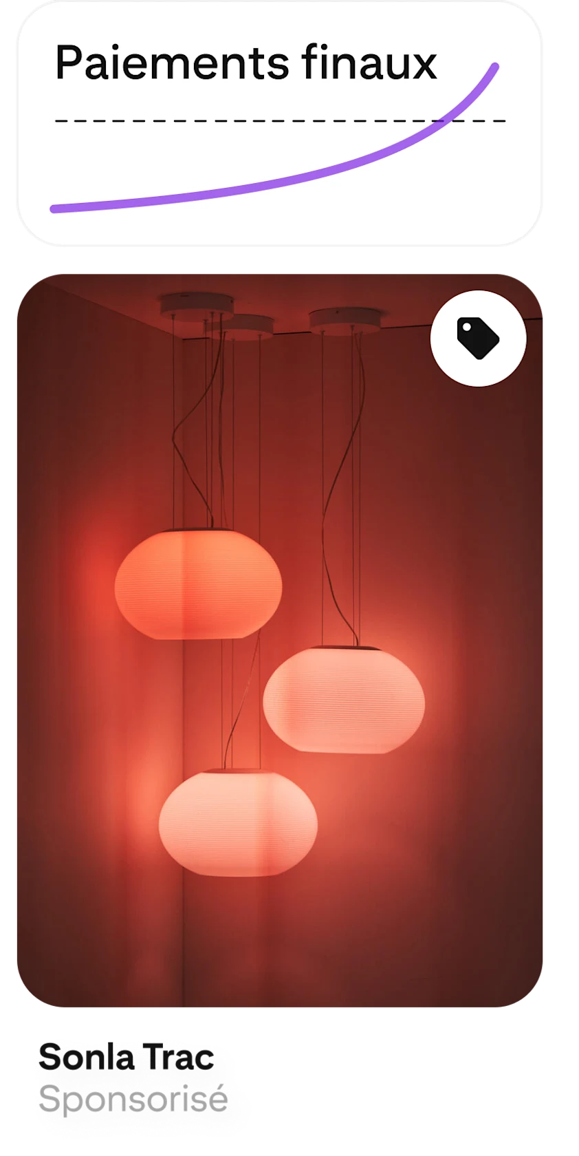 Une annonce de paiement final affiche de meilleurs résultats