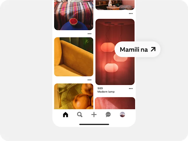 Gumagamit ang isang Pin ng lighting ng mga direktang link para humikayat ng mga pag-click.