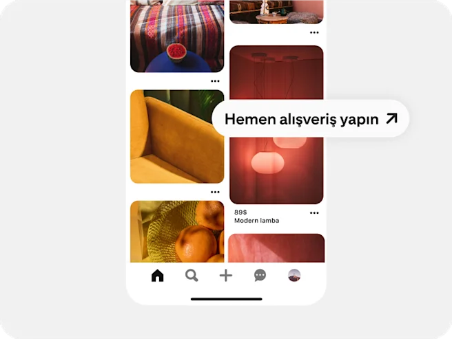 Bir aydınlatma Pini, tıklamaları teşvik etmek için doğrudan bağlantıları kullanıyor.