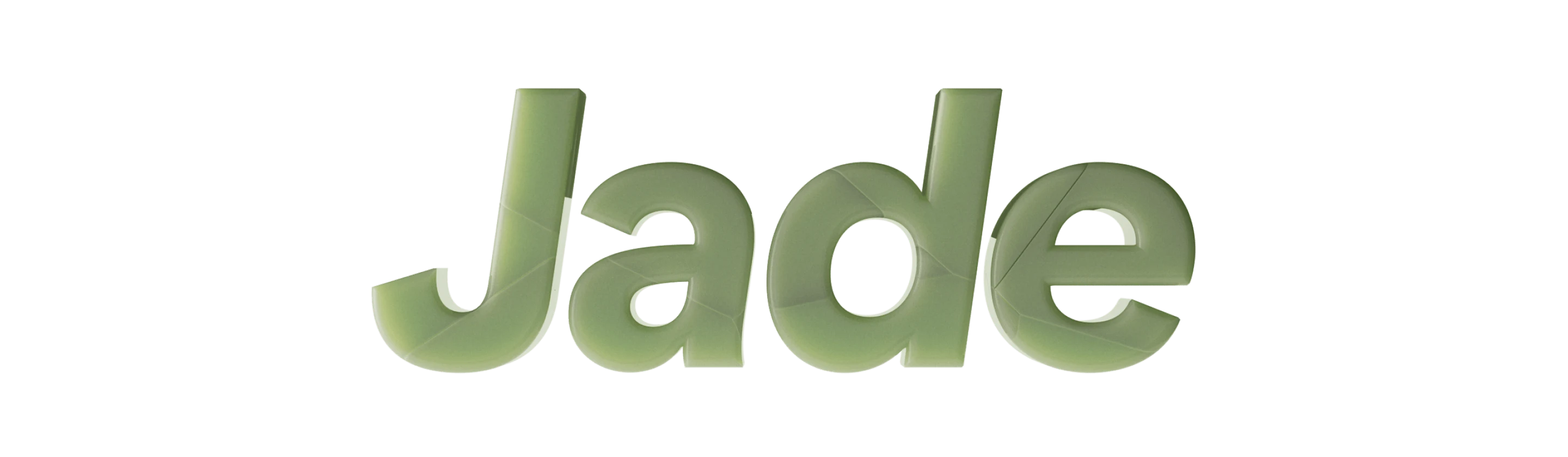The word “Jade” in a bold and green font.