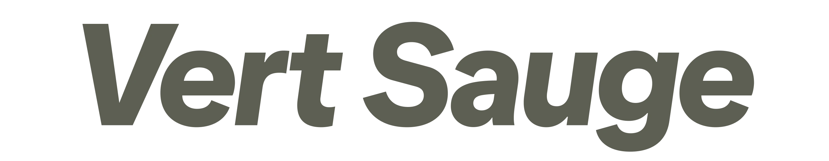 Le mot « Vert Sauge » est écrit en gras et vert.