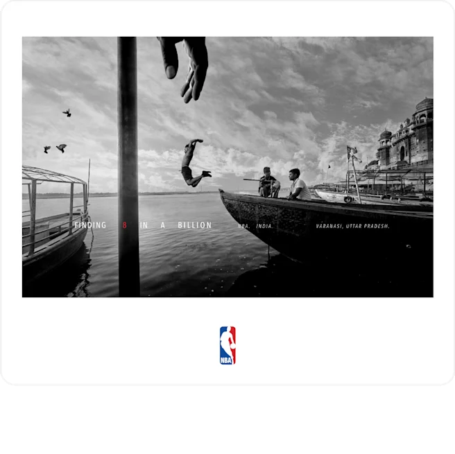 A man jumps from a boat, while others watch.