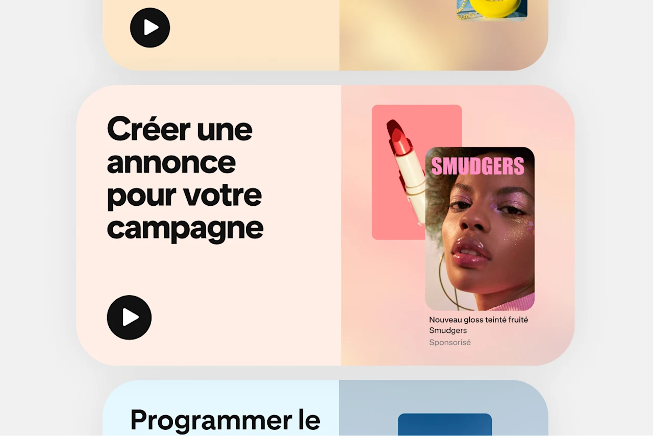 Un exemple de vidéo de Pinterest Academy sur la création de campagnes.