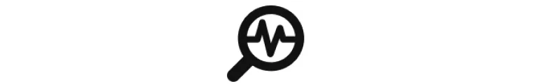 Icon of a magnifying glass