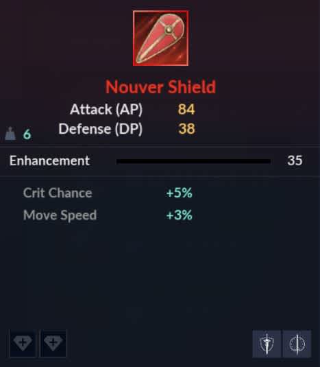 Nouver Sub-Weapon Shield