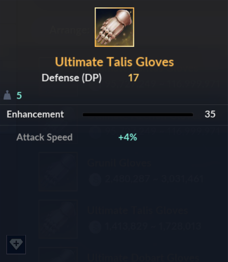 Ultimate Talis Gloves