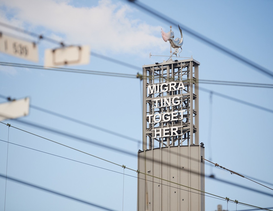 Roman Hiele et Laure Prouvost
— In your own time, tingalong, tingalong, Who’s been here since I’ve been gone?
