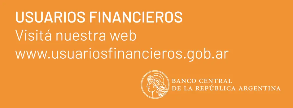 Imagen de Usuarios Financieros: Usuarios Financieros. Visitá nuestra web www.usuariosfinancieros.gob.ar