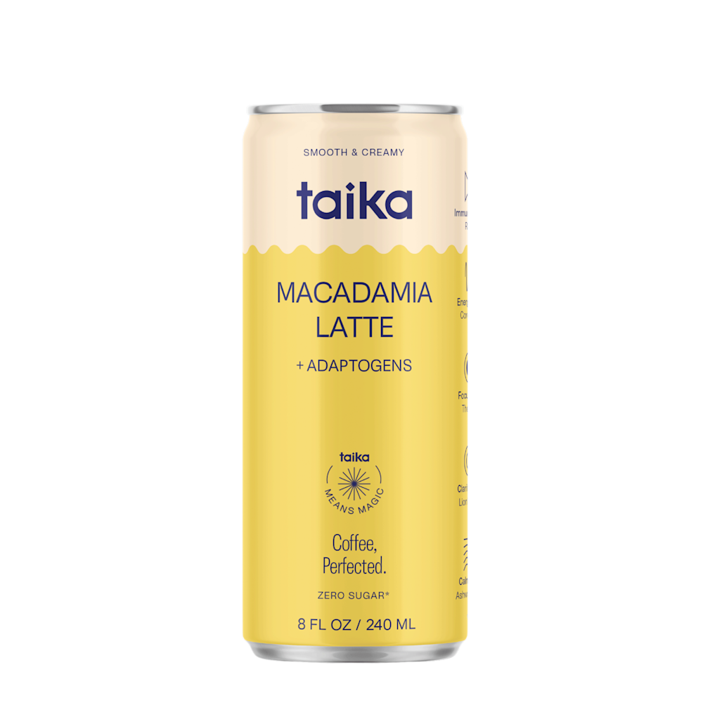 Taika Macadamia Latte Can