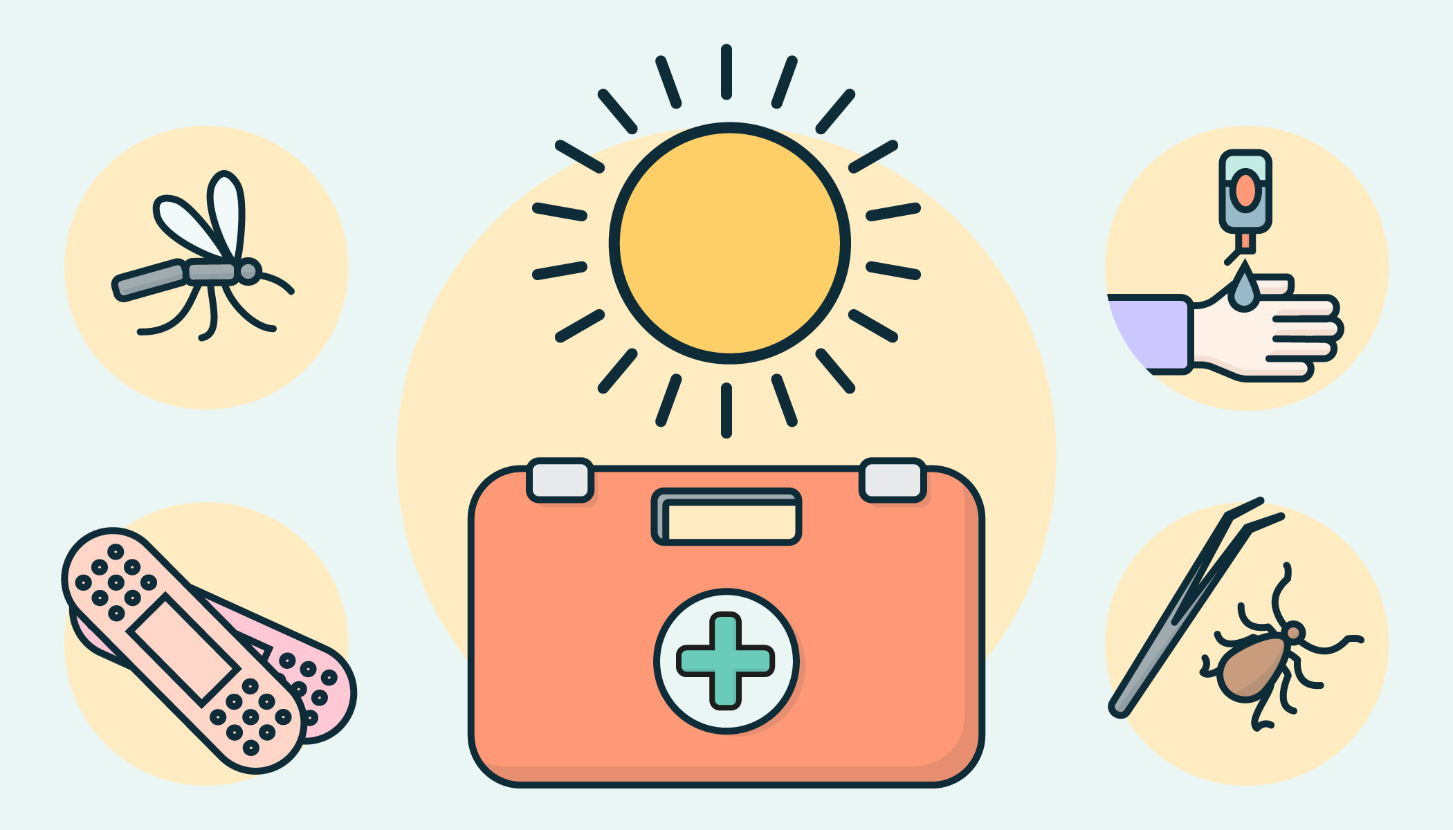 Erste-Hilfe-Set für den Sommer - Header Image
