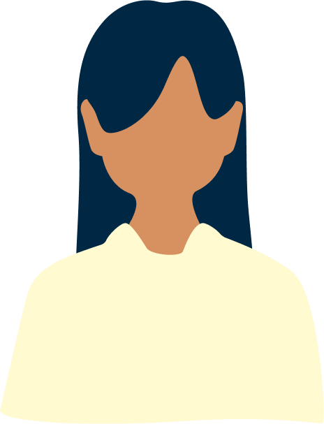 Illustration of lady