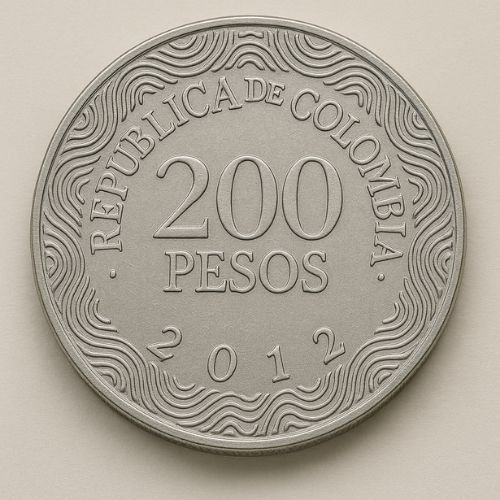 MONEDA DE 200 PESOS COLOMBIANOS